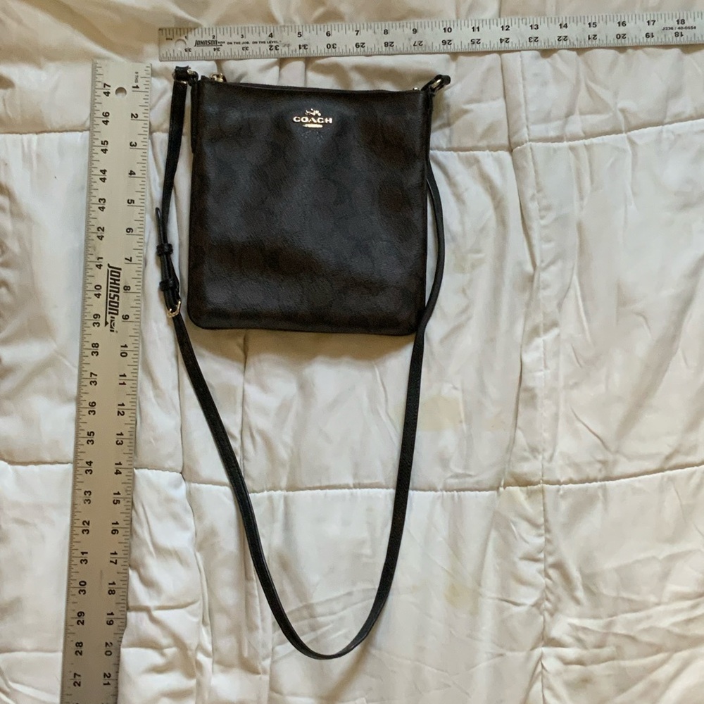 Coach Dark Brown Crossbody Bag